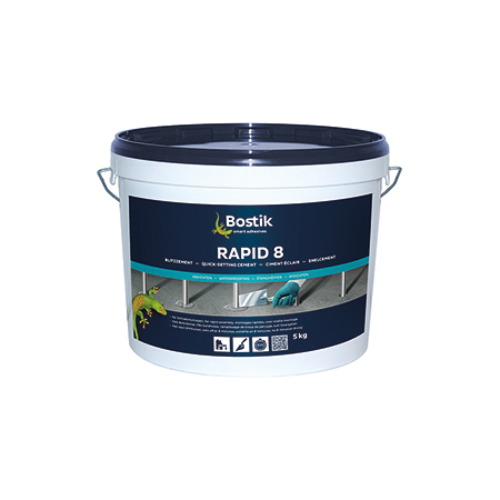 Bostik Rapid 8 szybko wiążący cement naprawczy 15kg